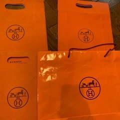 エルメス　シャネル　
ブランド物　紙袋 の画像