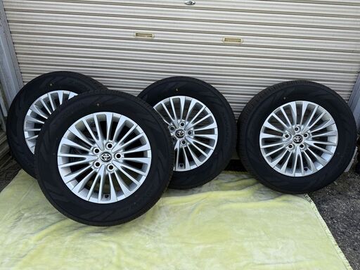 新車外し】40系アルファード ヴェルファイア純正タイヤ・アルミ4