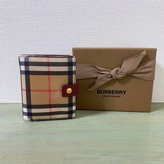 《Burberry》二つ折り財布　