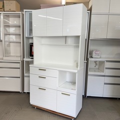 超美品‼️】ニトリ 100cm幅キッチンボード(ソレル100KB) 食器棚 収納