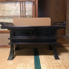 【お渡し予定】 創価学会　仏具・経机