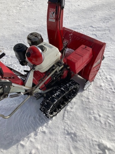 値下げ！綺麗目　HONDA８馬力除雪機セル付き　お譲りします！