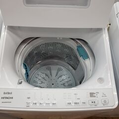 HITACHI 2023年製 7.0㎏全自動洗濯機 BW-G70Hの画像