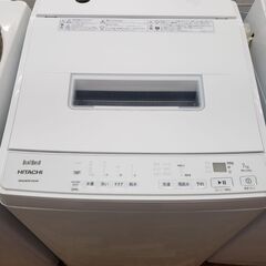 HITACHI 2023年製 7.0㎏全自動洗濯機 BW-G70H