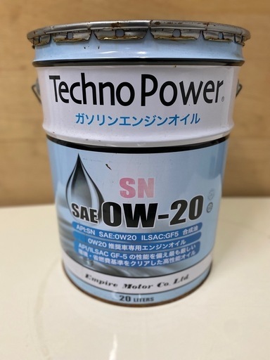エンジンオイル@SN 0w-20