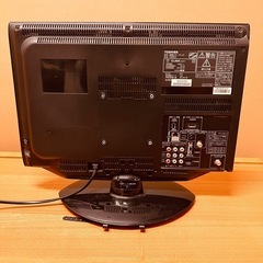 JH0030 TOSHIBA REGZA 19型液晶カラーテレビ　TVの画像