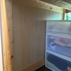 【シングルベッド🛌 】子供部屋❣️ワンルーム❣️1人暮らし❣️空間活用に最適‼️ 家具 オフィス用家具 机の画像