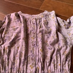global work   花柄ワンピース　Mサイズ　の画像