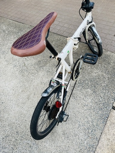 アルファロメオ折りたたみ自転車　18インチ