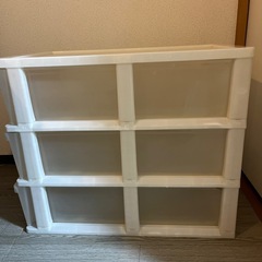 押入れ収納　3段の画像