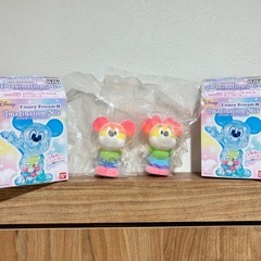 【早い者勝ち！】　Disney Friends 8 （ディズニーフレンズ8）　レインボーコットンキャンディ 2体セットの画像