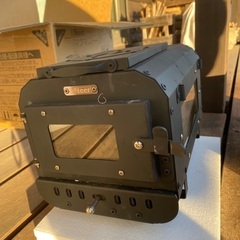 キャンプ用薪ストーブ+煙突ガード