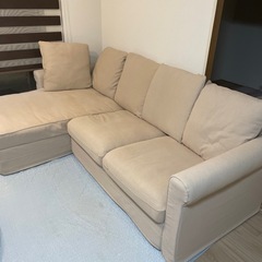 IKEA  コーナー　ソファ　グローンリード