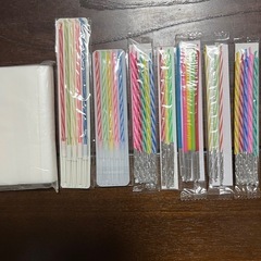 🎂誕生日用のローソクの画像