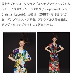 【希少限定ドレス】デシグアル【一回のみ着用】の画像