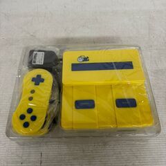 【新品未使用】 BOOK-OFF SFC用互換機 16ビットコンパクト ゲーム機 Nintendo スーパーファミコン 互換機 新品 イエロー ブックオフ 限定 Y0655の画像