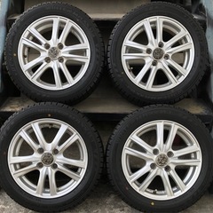 ［SOLD］14インチアルミホイール　スタッドレス 155/65...