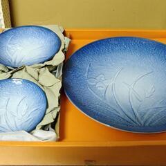 美品! 特選有田焼 萬泉窯大皿(直径約24.5cm) 2枚 中皿(約13.3cm) 5枚 小皿(約10.7cm) 5枚の画像