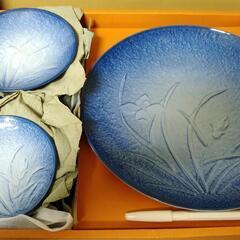 美品! 特選有田焼 萬泉窯大皿(直径約24.5cm) 2枚 中皿(約13.3cm) 5枚 小皿(約10.7cm) 5枚の画像