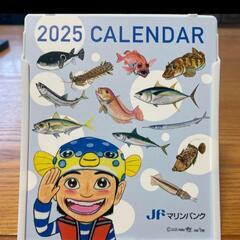 魚カレンダー2025 卓上　マリンバンク