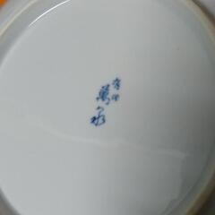 美品! 特選有田焼 萬泉窯大皿(直径約24.5cm) 2枚 中皿(約13.3cm) 5枚 小皿(約10.7cm) 5枚の画像