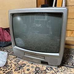 ブラウン管テレビ テレビデオ