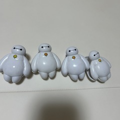 ベイマックス　ディズニー　クリップ　4つセット