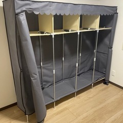 不織布ワードローブ　衣類収納