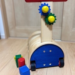 赤ちゃん手押し車 積み木 