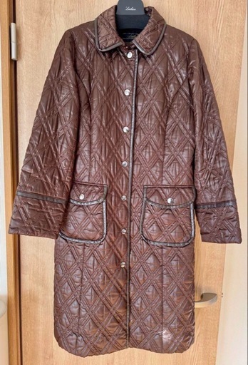 ︎ レリアン　ブラウン キルティングコート　11号サイズ