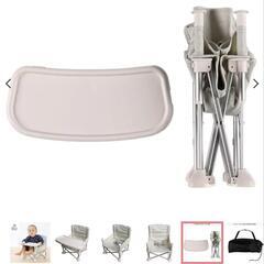 折りたたみベビーチェアの画像