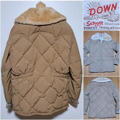 Schott ショット ダウンジャケット グース 70s 80s ヴィンテージの画像