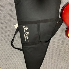 エレキギターとソフトケースの画像