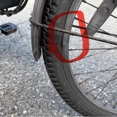 パナソニック電動自転車　子乗せ【中古】【ジャンク】