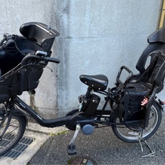 パナソニック電動自転車　子乗せ【中古】【ジャンク】