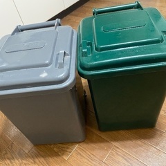 DULTONキャスター付ゴミ箱　２個セット