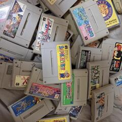 スーパーファミコンソフトの画像