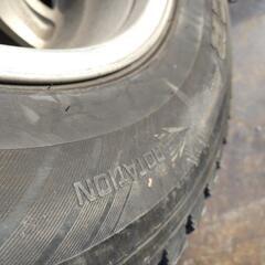 ランドクルーザー プラド パジェロ サーフ等 16インチ  265/70R16 ブリヂストン バリ溝 タイヤ ホイール 4本SET

の画像