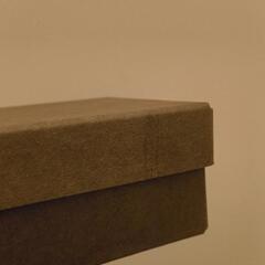 無印　硬質パルプボックス　黒の画像
