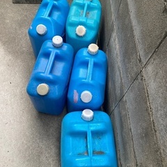 残り3つ！灯油タンク