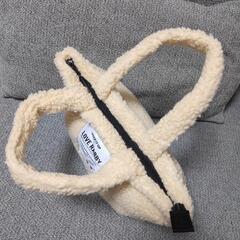 LOVE RABBY　もこもこ　トートバッグの画像