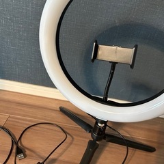 撮影用ライト　スマホ　照明機材の画像