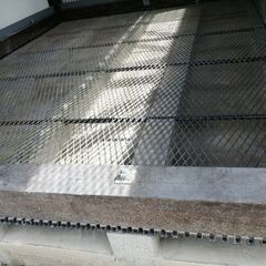 エキスパンドメタル　亜鉛メッキ　1.2x2.4m　の画像