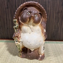 たぬき　置物