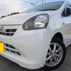 フォロワー割実施中‼️‼️超低走行1万キロ台☆燃費良好‼️カタログ30㎞/L☆分割可❗️車検2年付き！【名変代込み】車內広い！大人気！ダイハツ ミライース☆HDDナビ付き☆走行中DVD見れます☆純正アルミ☆ドライブレコーダー付き☆そのまま乗って帰れます☆長〜く乗れます☆の画像