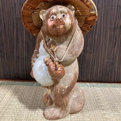 たぬき　置物