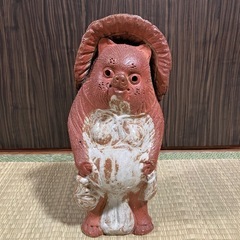 たぬき　置物