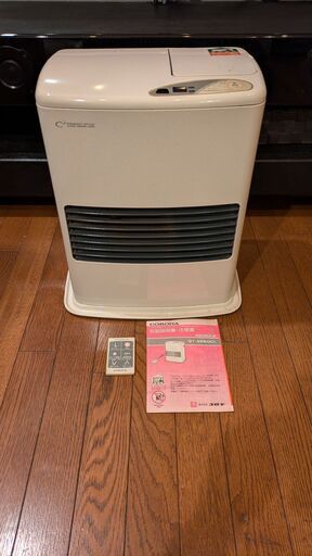 コロナファンヒーター　GT-2550CL コンパクト　リモコン付き
