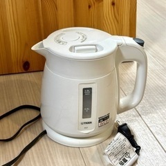 《お取引の方決定》【タイガー　電気ケトル0.8L】　ホワイト　P...