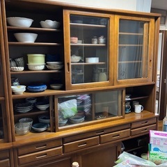 カリモク 食器棚